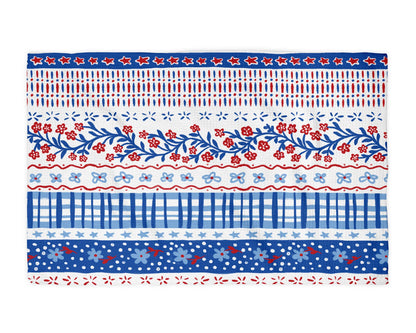 Floral Americana Kitchen Towel