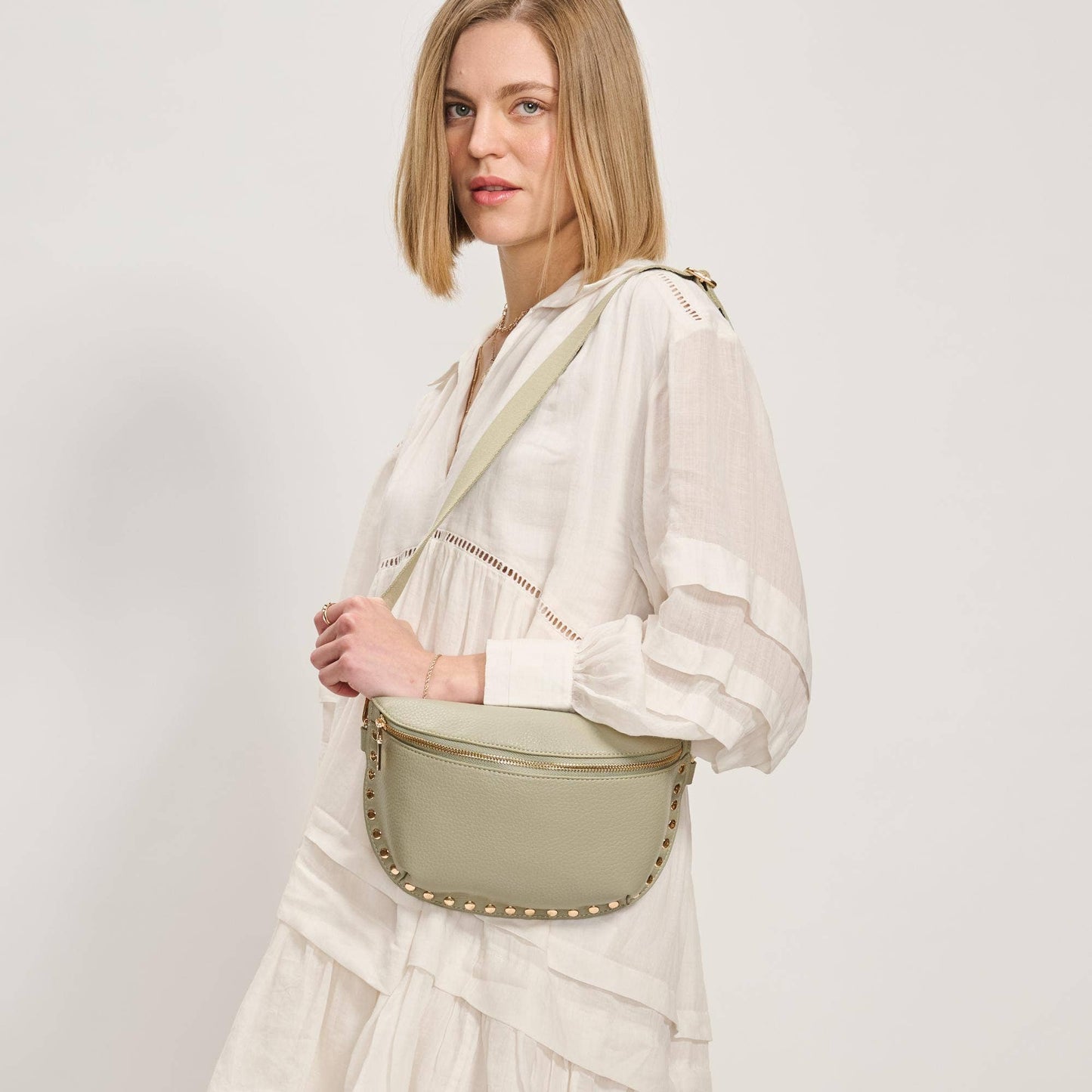 Gizelle Studded Belt Bag