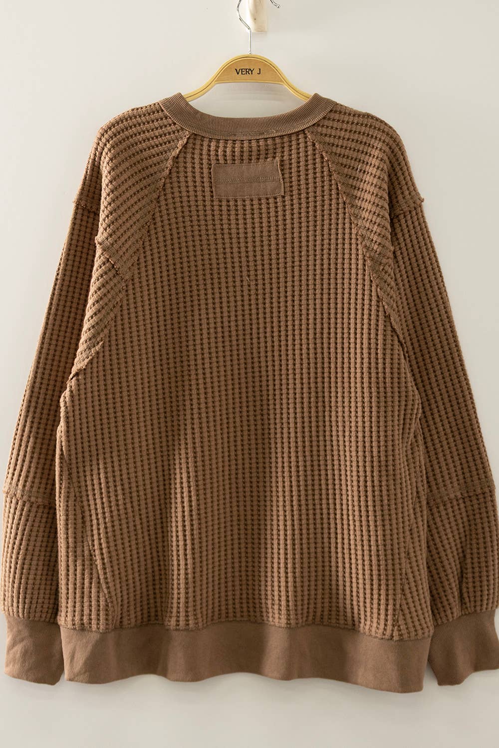 Waffle Pullover