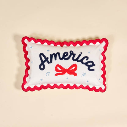 “America” Throw Pillow
