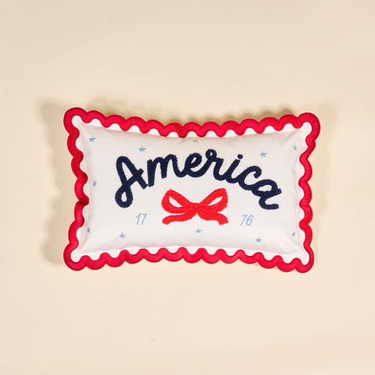 “America” Throw Pillow