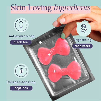Pretty in Pink Brightening Eye Patches | 8 count