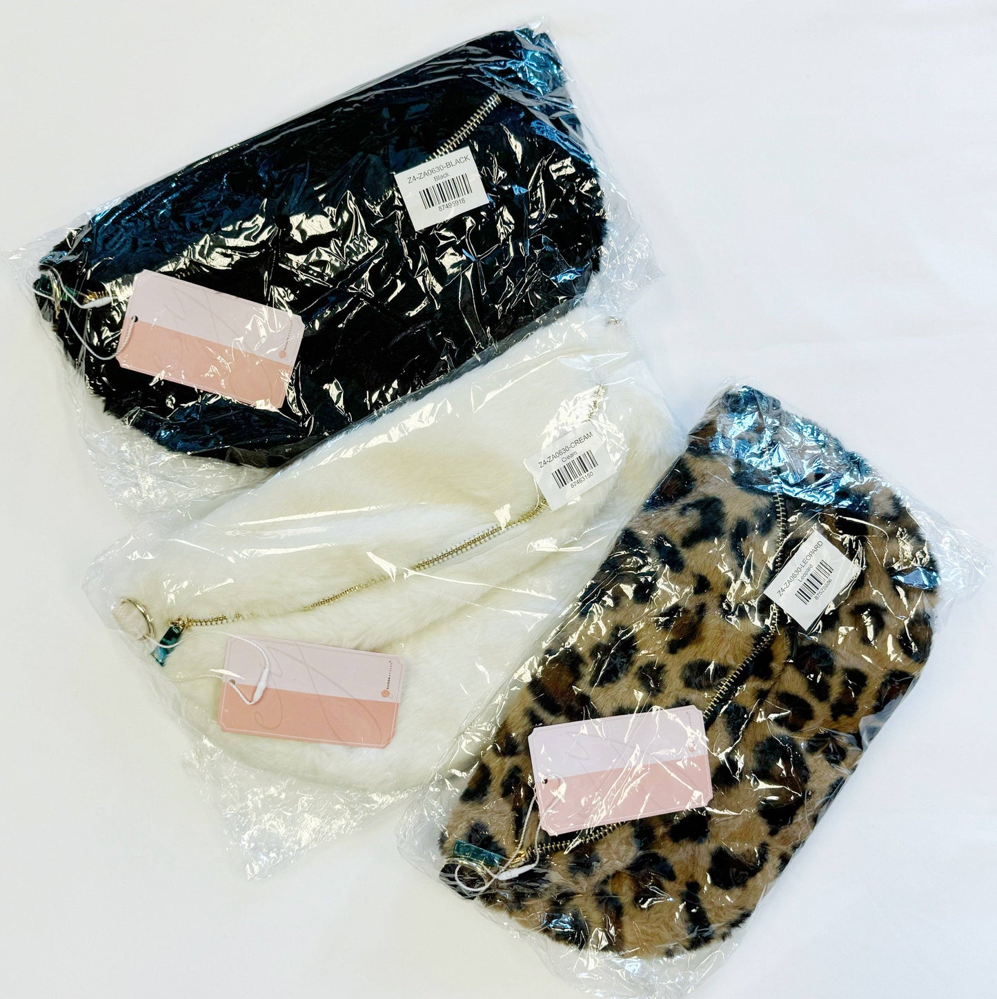 Butter Soft Furry Sling Bag