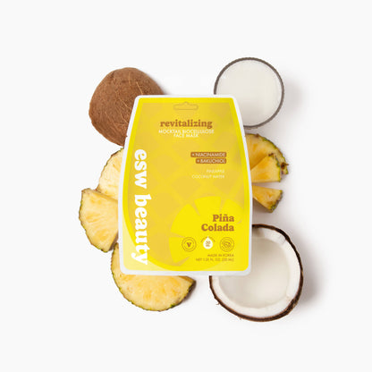 Piña Colada Revitalizing Mocktail Mask