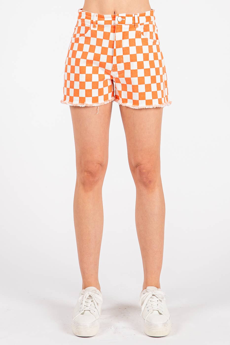 Game Day Checkered Shorts