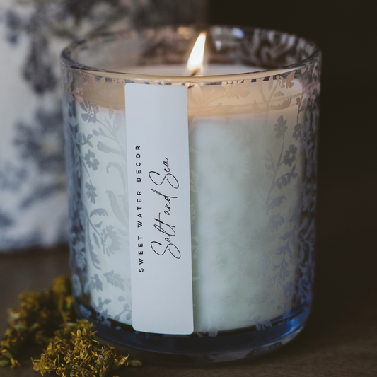 Salt and Sea 12 oz Soy Candle