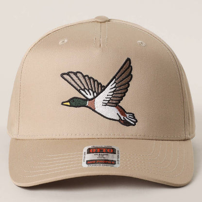 Flying Mallard Embroidered Hat