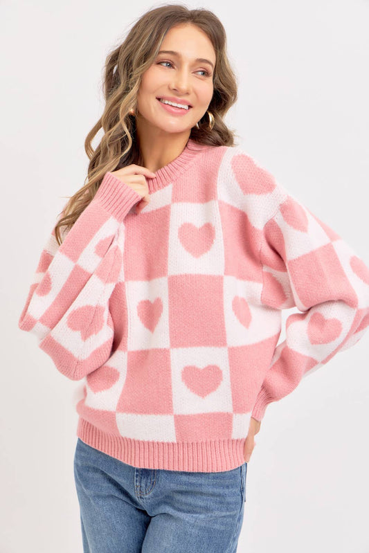 Valentine Heart Sweater
