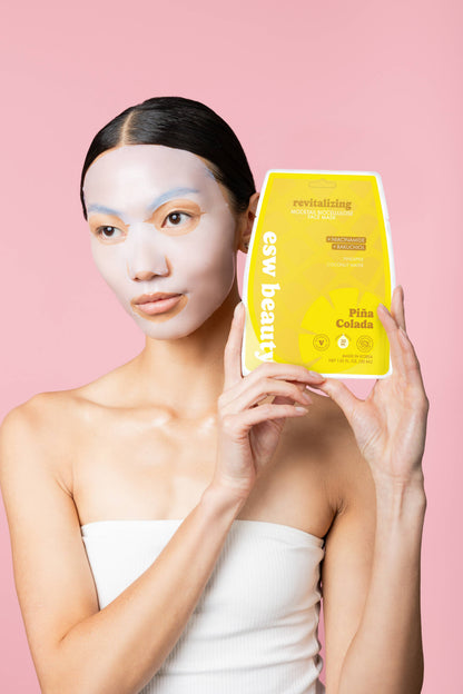 Piña Colada Revitalizing Mocktail Mask