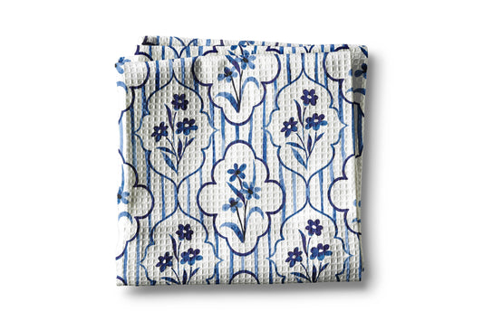 Chinoiserie Floral Kitchen Towel