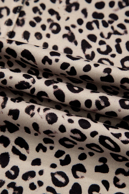 Leopard Knit Pants