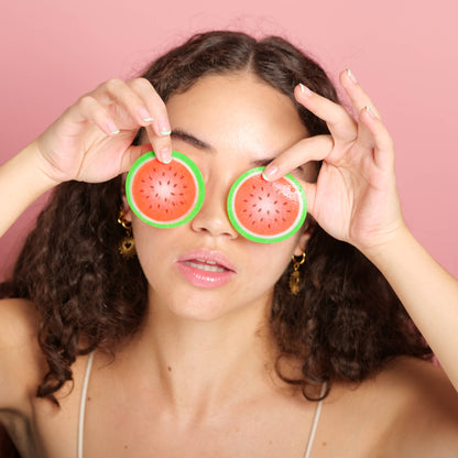 Watermelon Spa Cooling Eye Pads - 12 Pairs