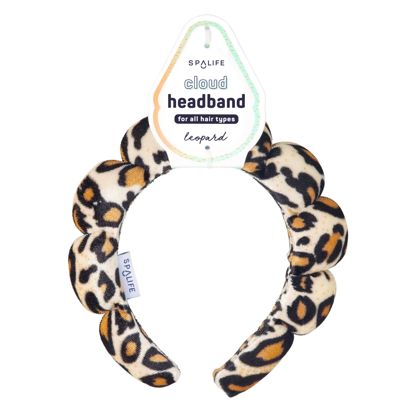 Bubble Headband Leopard Animal Print