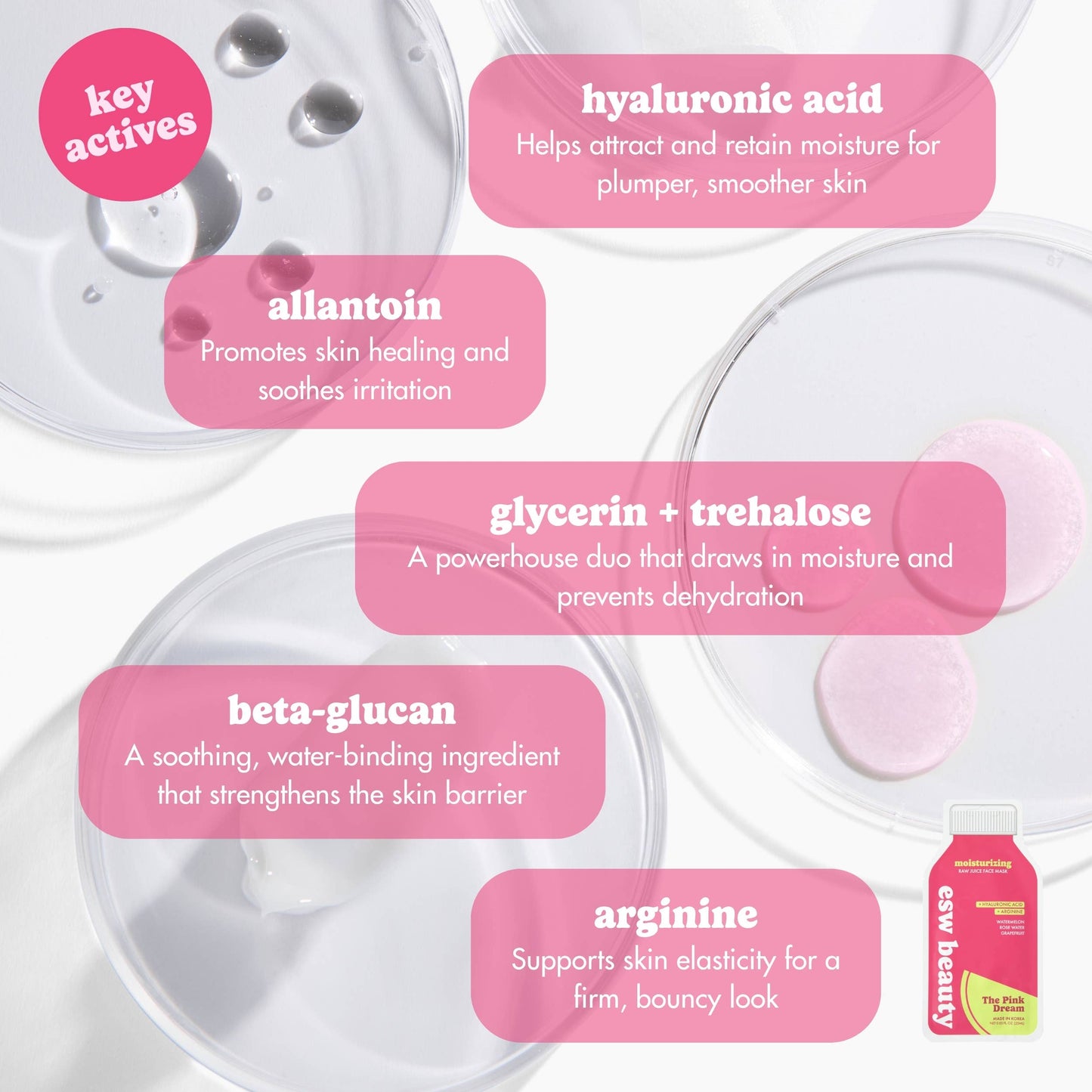 The Pink Dream Moisturizing Sheet Mask