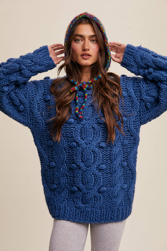 Chunky Cable Knit Sweater