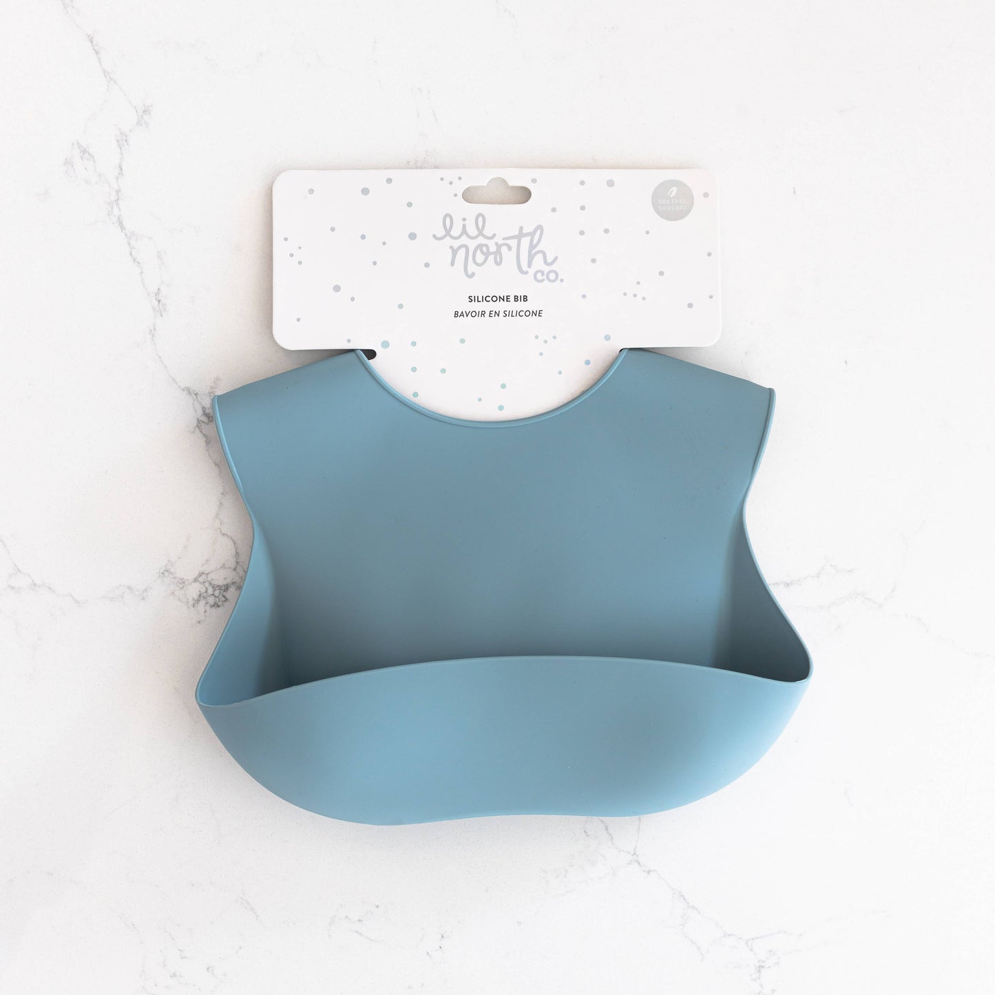 Silicone Bib / Pale Blue