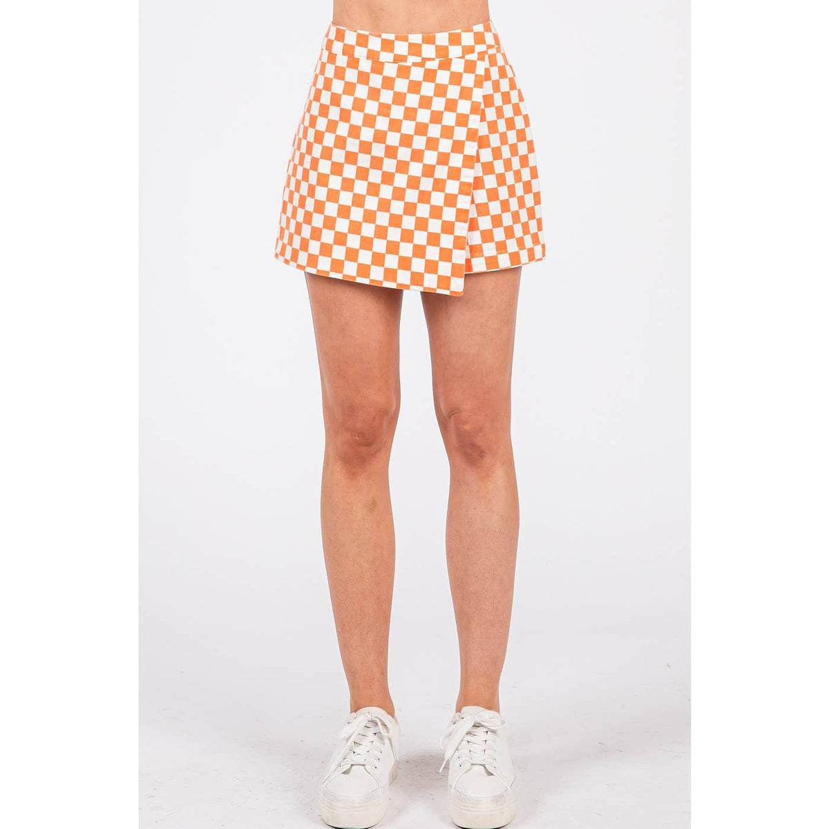 Game Day Checkered Skort