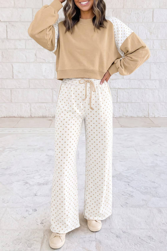 Polka Dot Patchwork Set