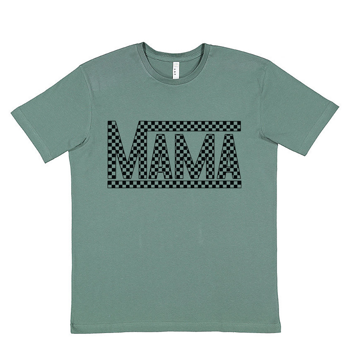 Mama Checkered Tee