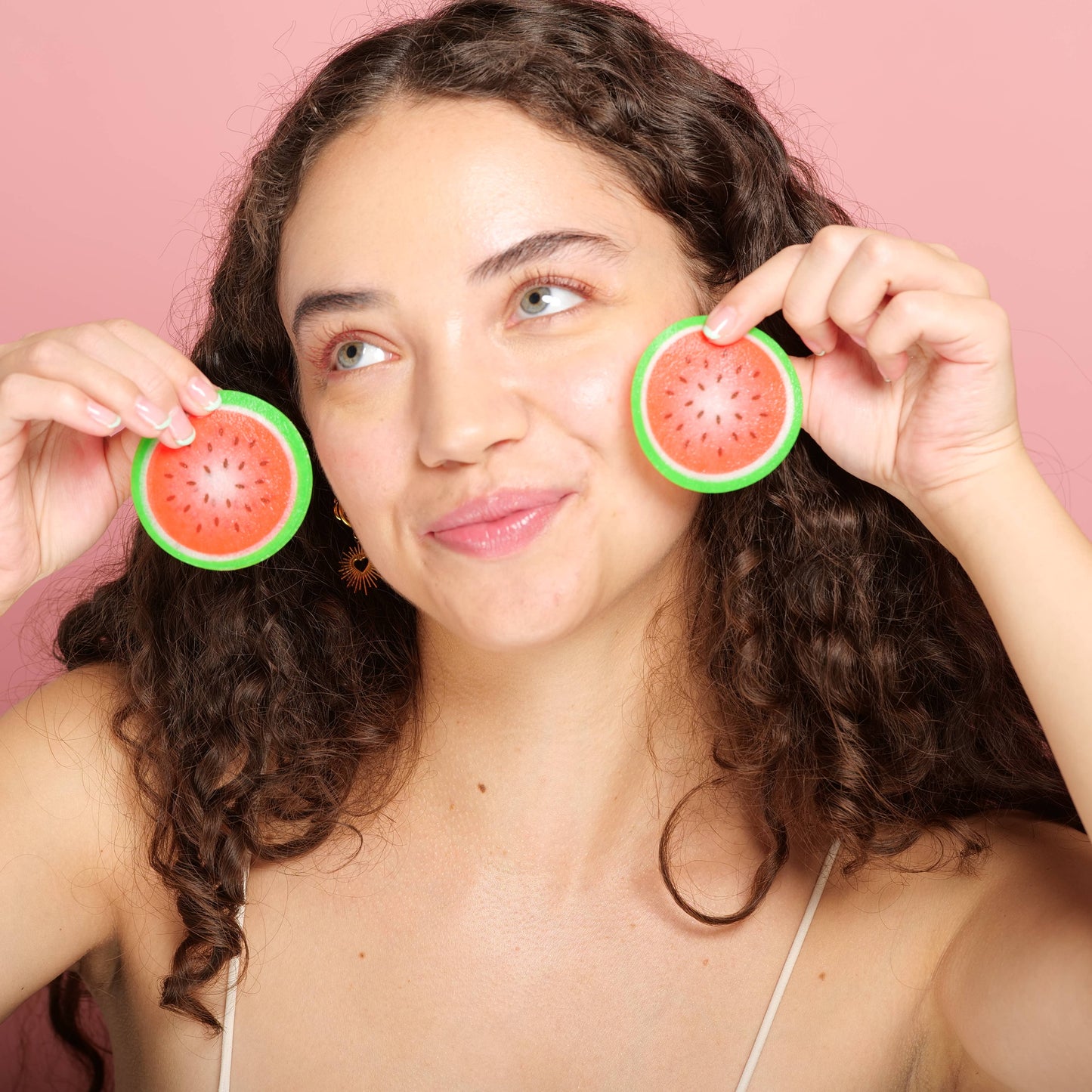Watermelon Spa Cooling Eye Pads - 12 Pairs