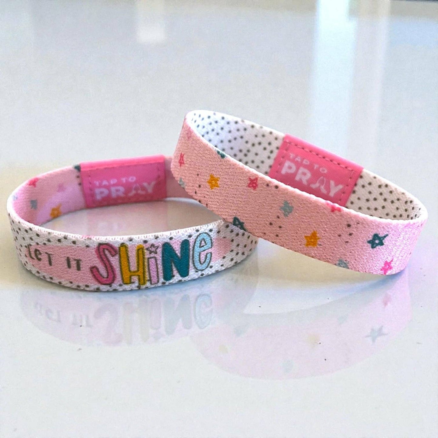 Tap To Pray® Wristband – Let It Shine