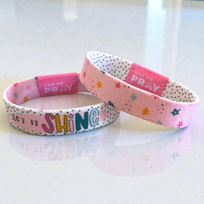 Tap To Pray® Wristband – Let It Shine