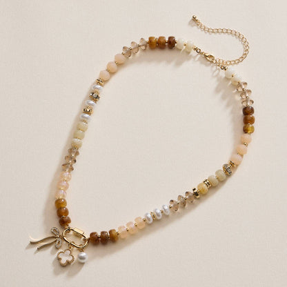Make A Statement Beaded Necklace