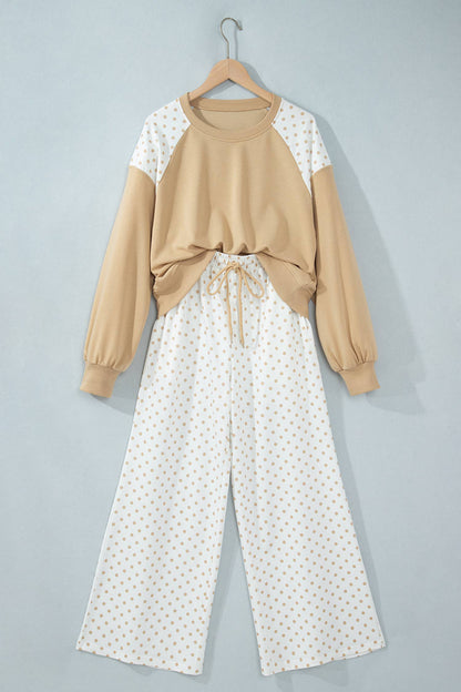 Polka Dot Patchwork Set