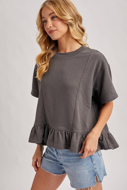 Peplum Chic Top