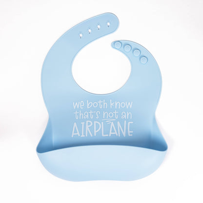 Silicone Bib / Not An Airplane