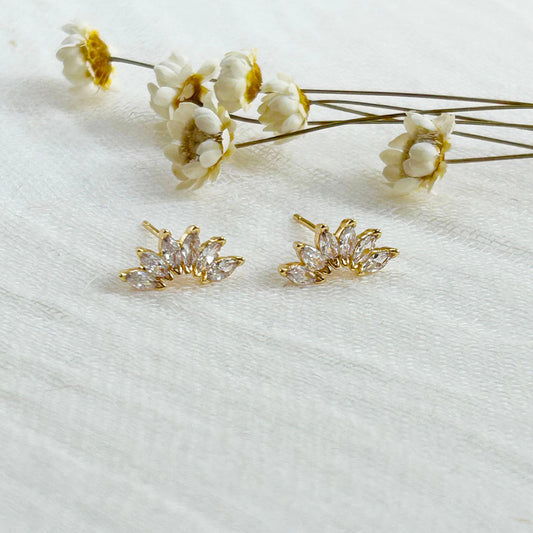 Dainty CZ Arch Studs