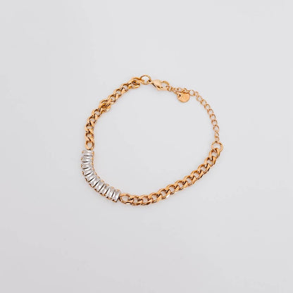Desiree Diamond Chain Bracelet - WATERPROOF