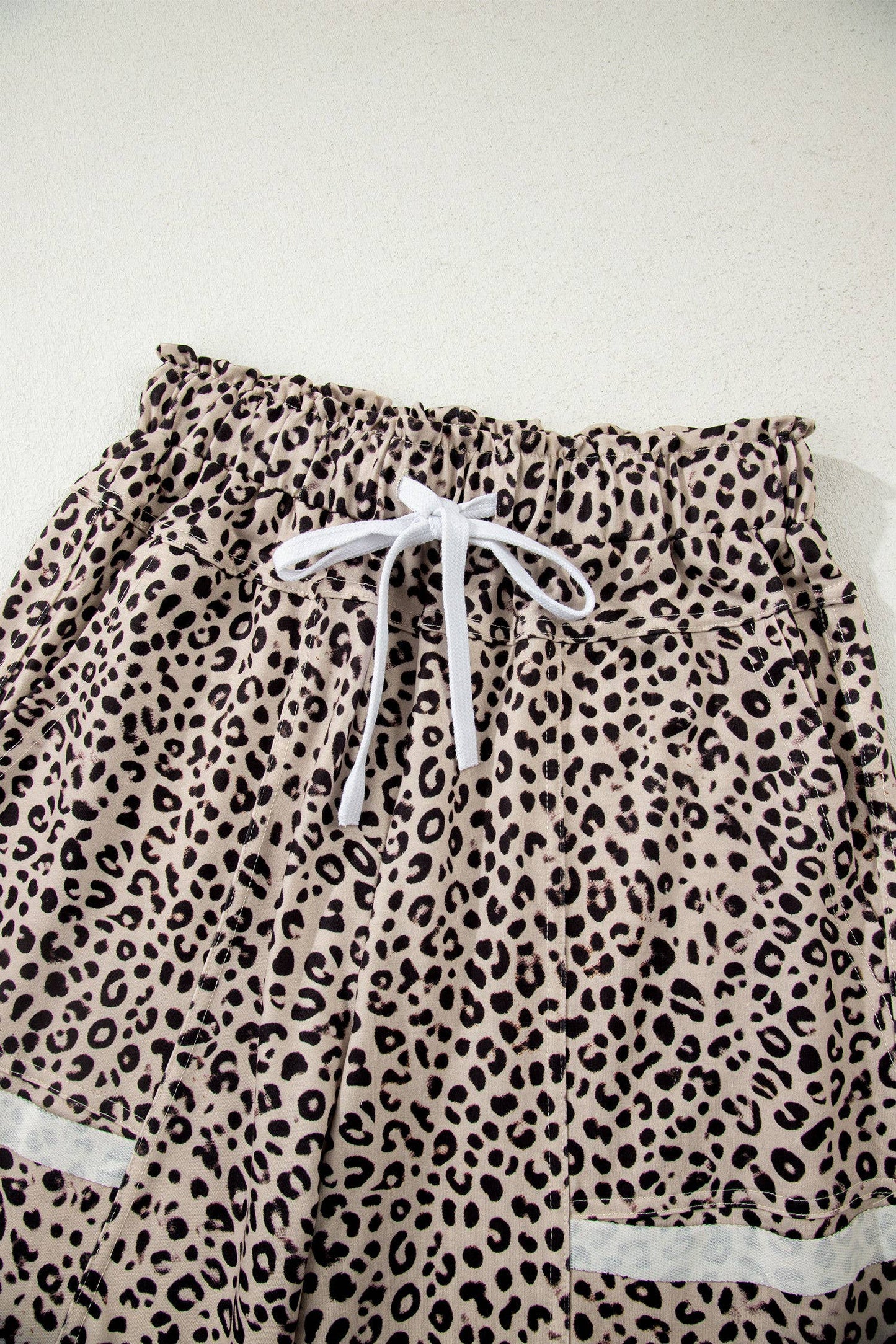 Leopard Knit Pants
