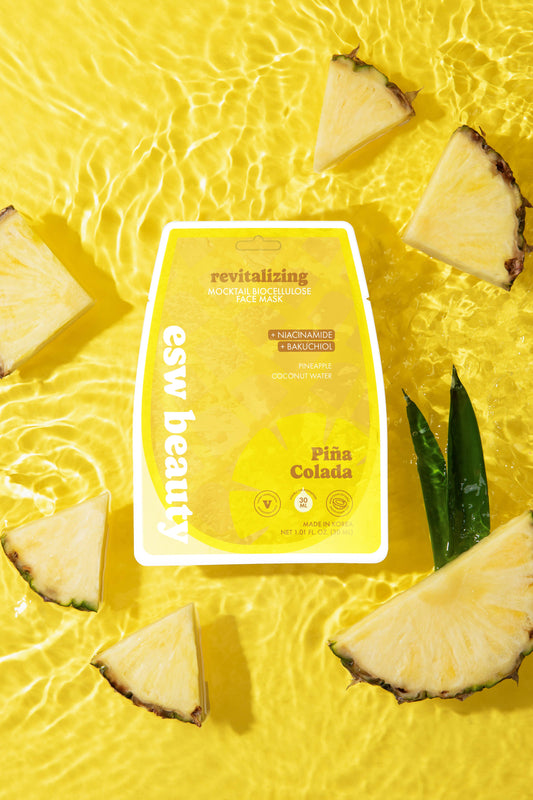 Piña Colada Revitalizing Mocktail Mask