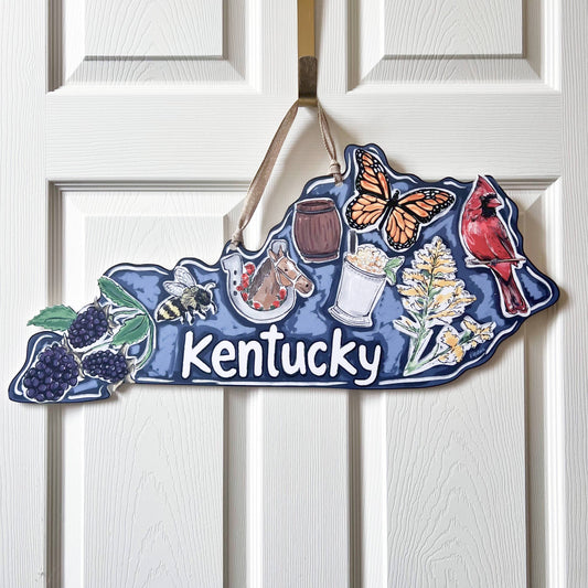 Kentucky Favorites Door Hanger