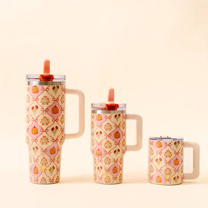 Patchwork Pumpkins 20oz Tumbler