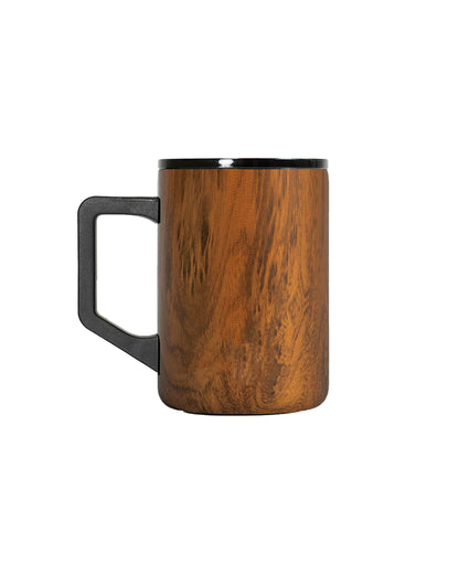 Summit Mug - 16oz Teakwood Stainless Steel