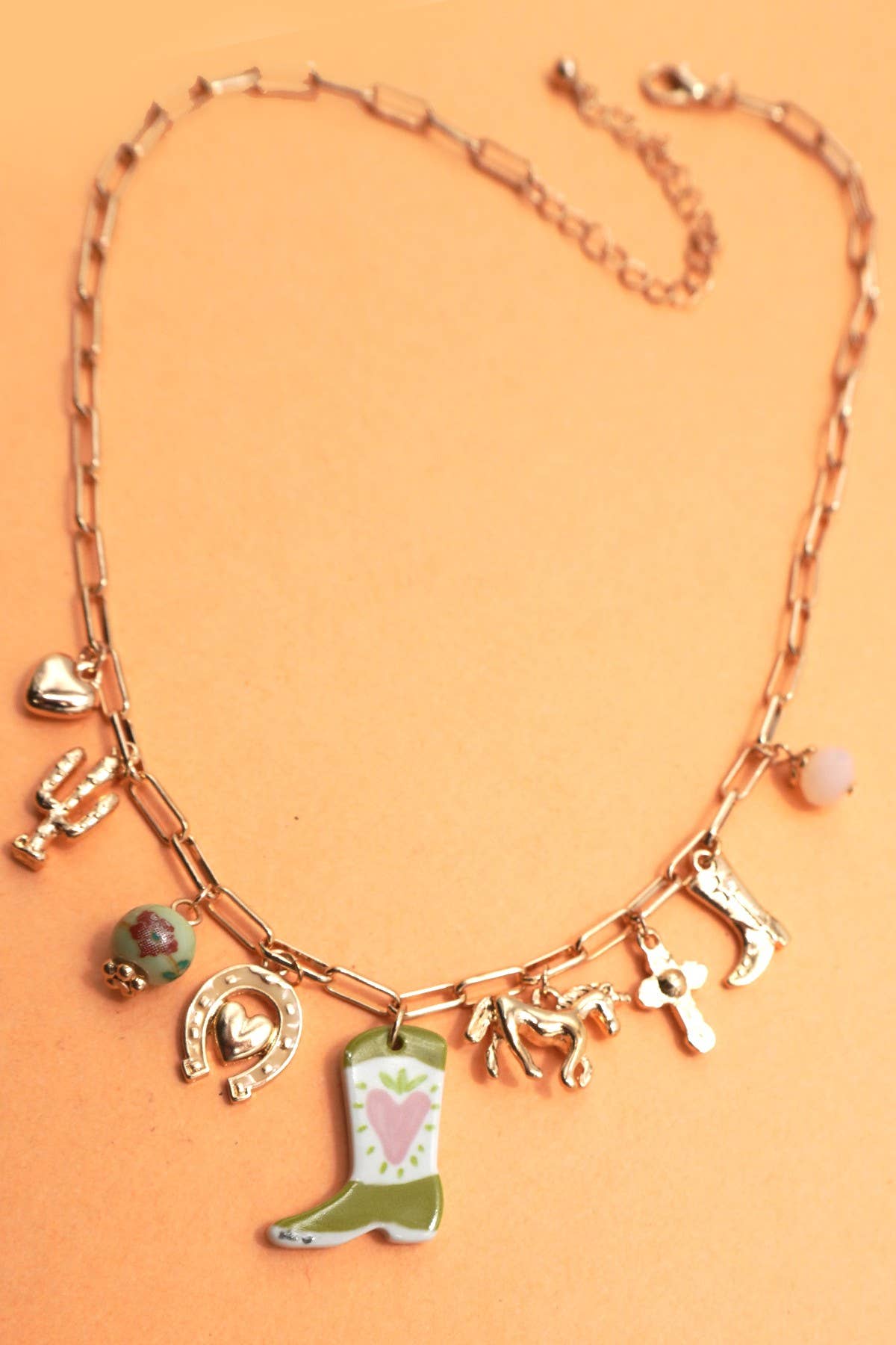 Yeehaw Charm Necklace
