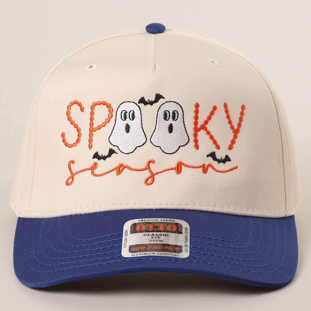 SPOOKY Season Embroidered Hat