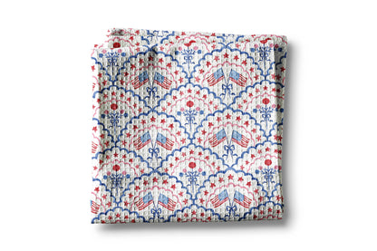 Stars + Florals Patriotic Kitchen Towel