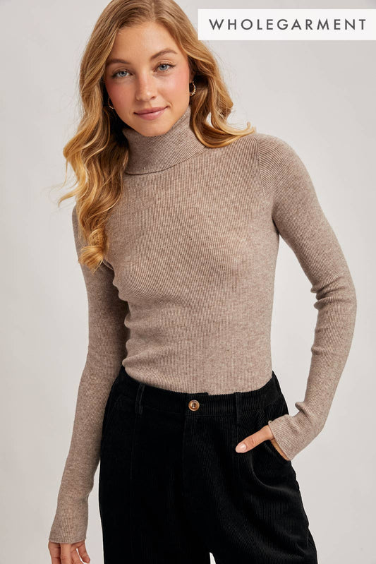 Cozy Vibes Turtleneck Knit Top