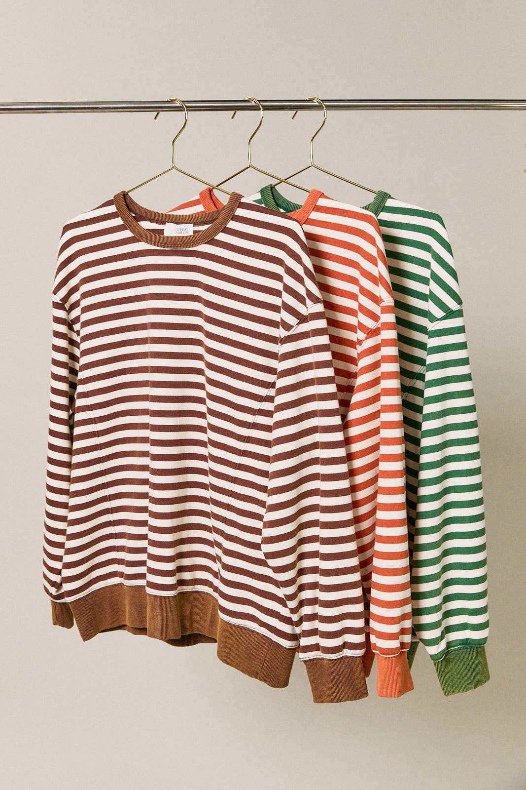 Crew Neck French Terry Sweatshirt