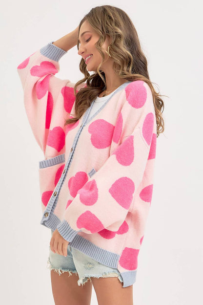 Heart On My Sleeve Cardigan
