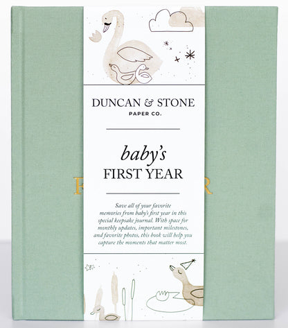 Baby's First Year Memory Book & Photo Album | Mother's Day