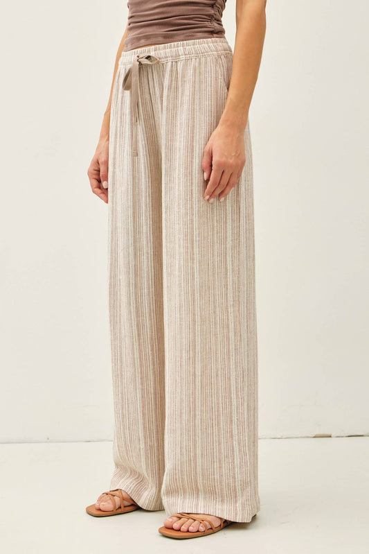 Wide Leg Linen Pants