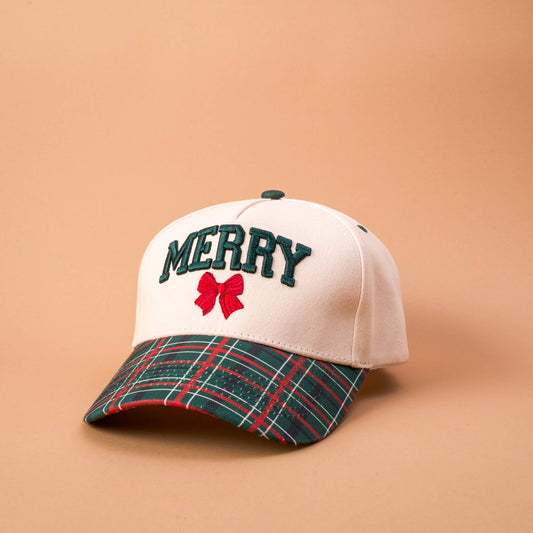 Merry Plaid Trucker Hat