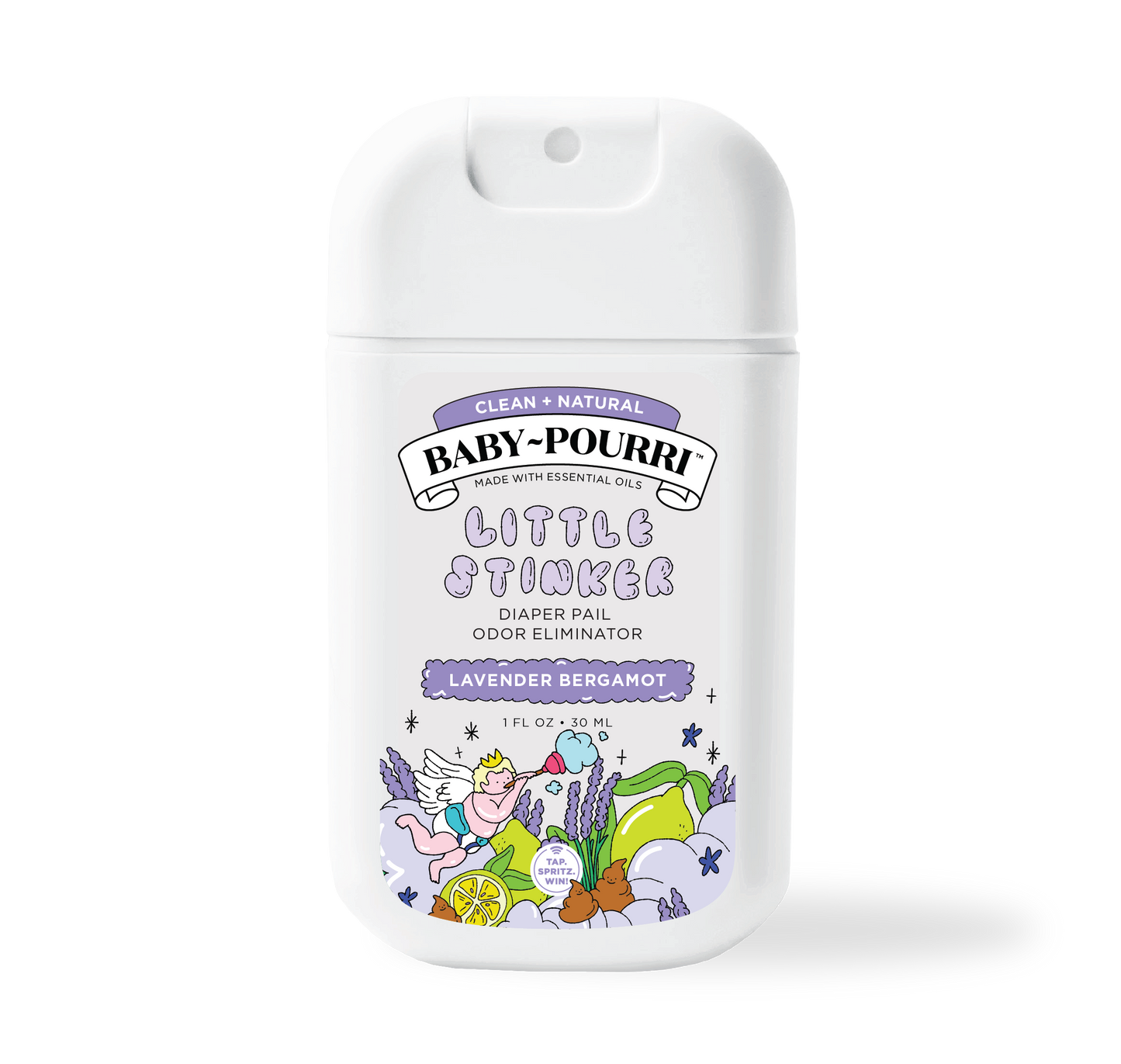 Baby~Pourri Little Stinker Diaper Pail Pocket Spray