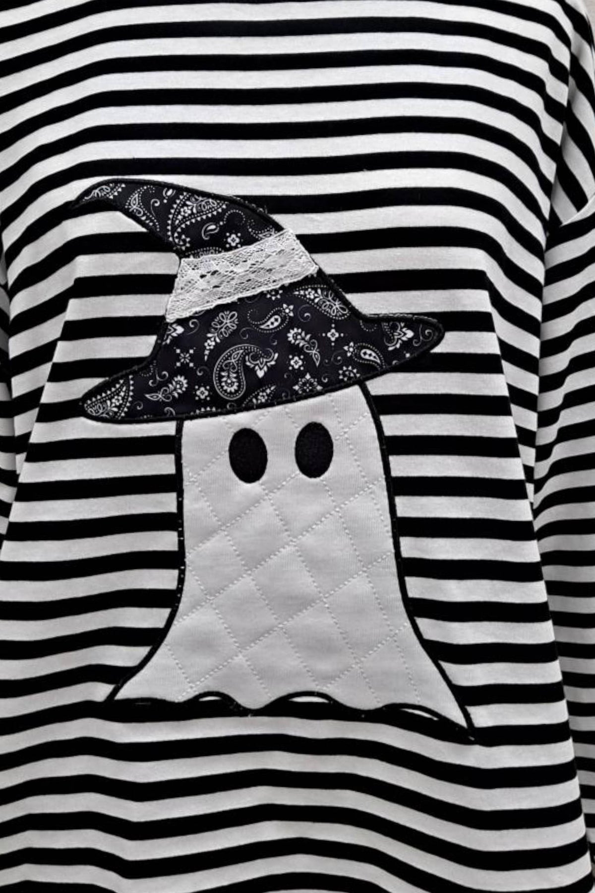 Cutie Ghost Appliqué Top