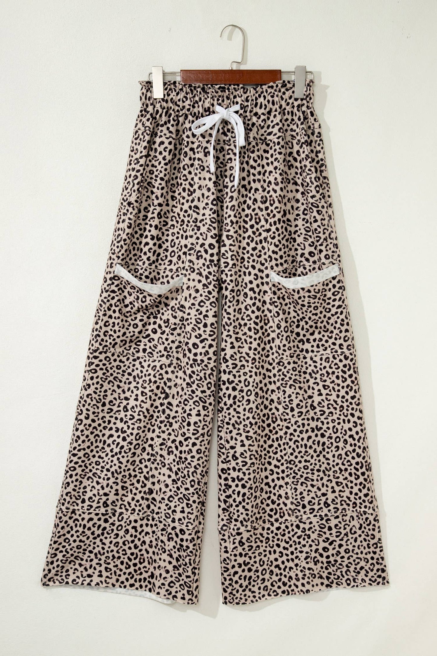 Leopard Knit Pants
