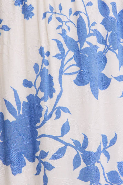 Plus Feeling Blue Floral Dress